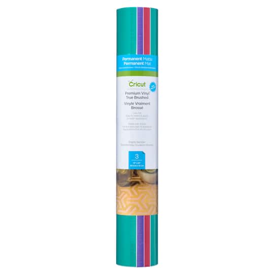 Cricut® Premium Vinyl Sampler Brights True Brushed
